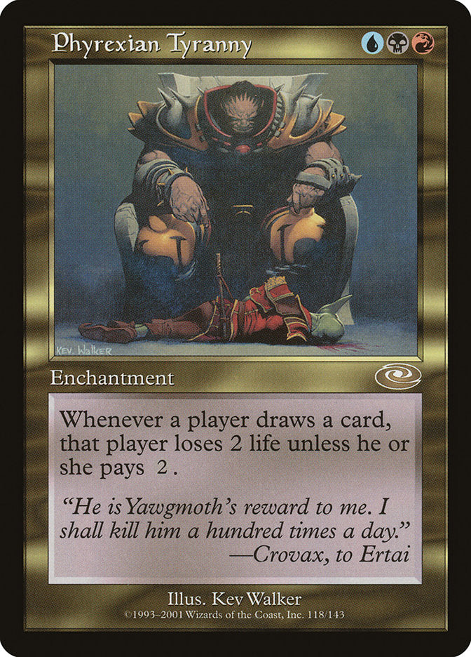 Phyrexian Tyranny [Planeshift] MTG Single Magic: The Gathering | Red Claw Gaming