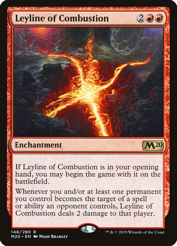 Leyline of Combustion [Core Set 2020] MTG Single Magic: The Gathering | Red Claw Gaming