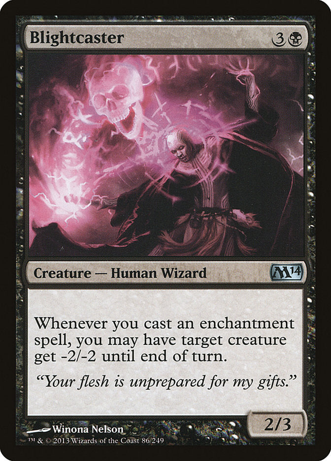 Blightcaster [Magic 2014] MTG Single Magic: The Gathering | Red Claw Gaming
