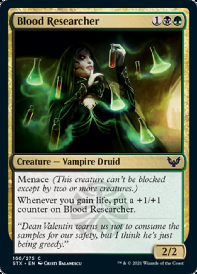 Blood Researcher [Strixhaven: School of Mages] MTG Single Magic: The Gathering | Red Claw Gaming