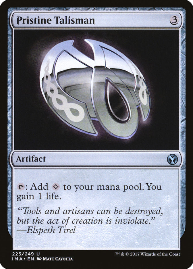 Pristine Talisman [Iconic Masters] MTG Single Magic: The Gathering | Red Claw Gaming