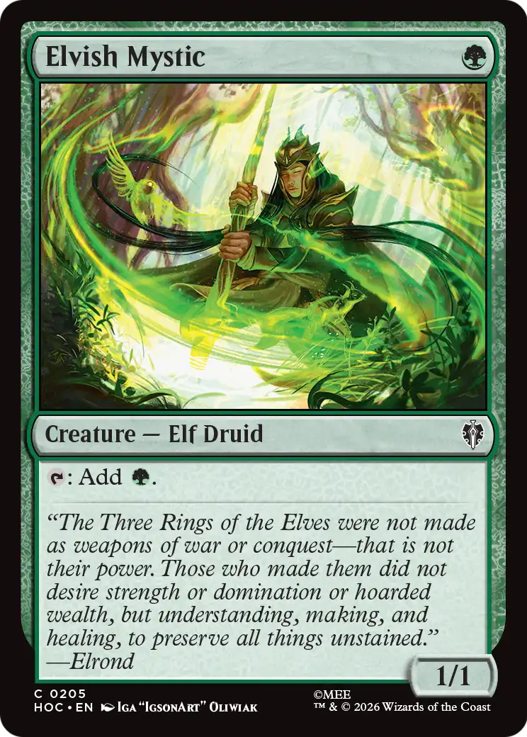 Elvish Mystic [The Hobbit: Eternal-Legal] | Red Claw Gaming