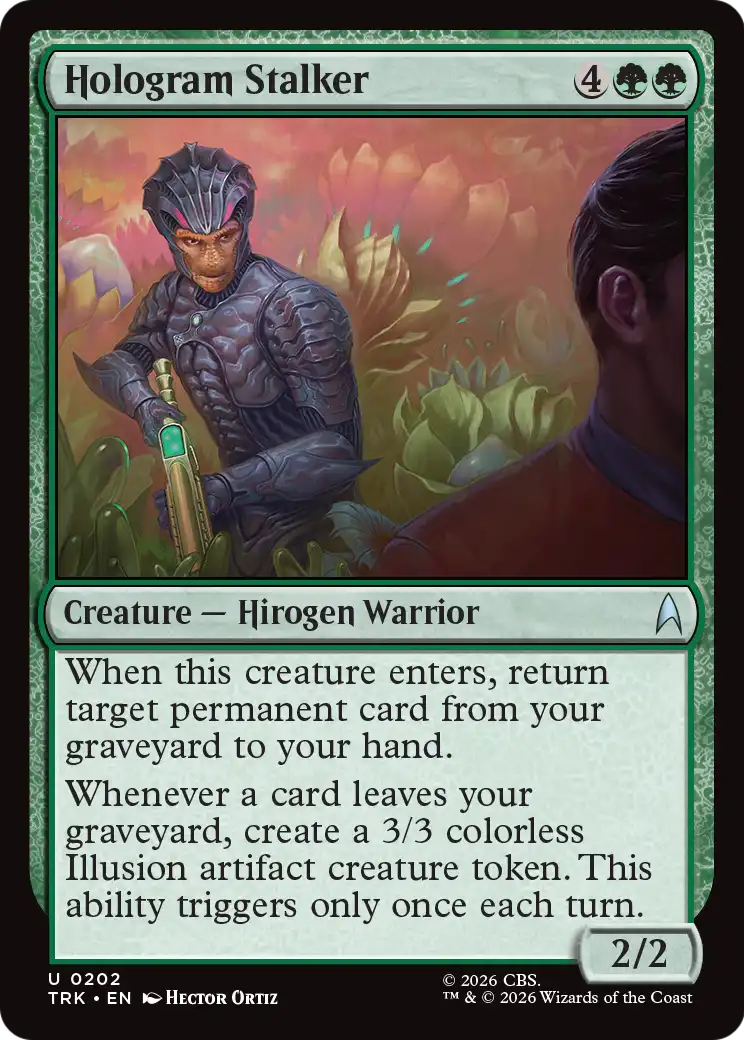 Hologram Stalker [Star Trek] MTG Single Magic: The Gathering | Red Claw Gaming