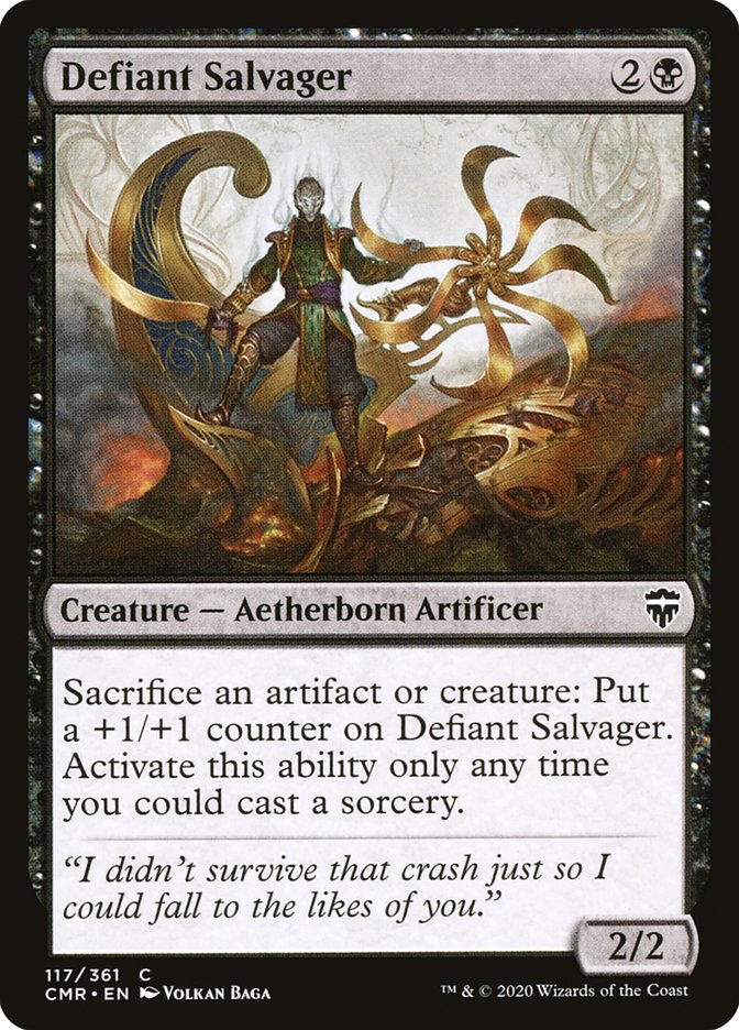 Defiant Salvager [Commander Legends] MTG Single Magic: The Gathering | Red Claw Gaming