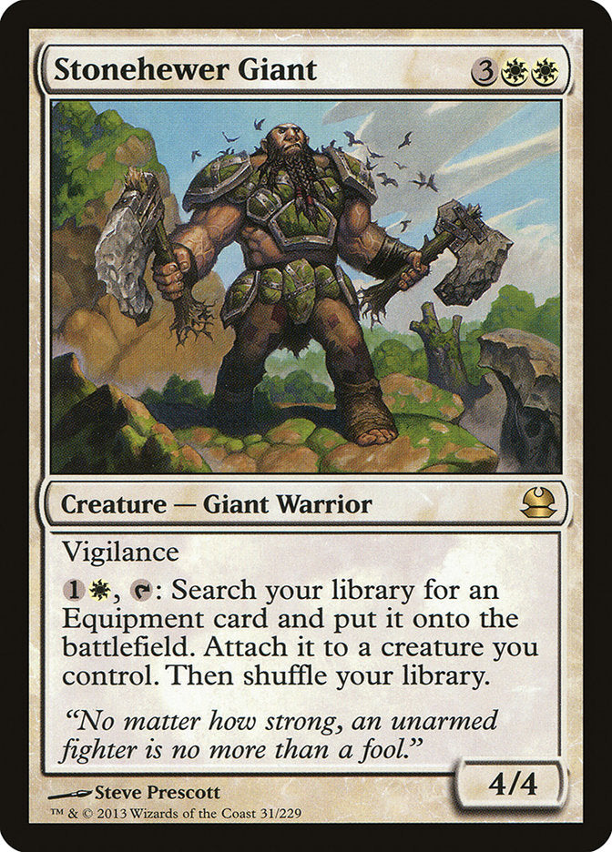 Stonehewer Giant [Modern Masters] MTG Single Magic: The Gathering | Red Claw Gaming