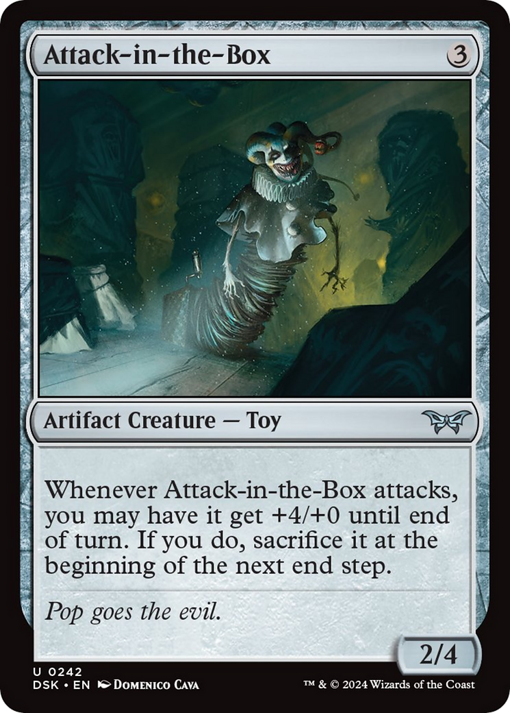 Attack-in-the-Box [Duskmourn: House of Horror] MTG Single Magic: The Gathering | Red Claw Gaming