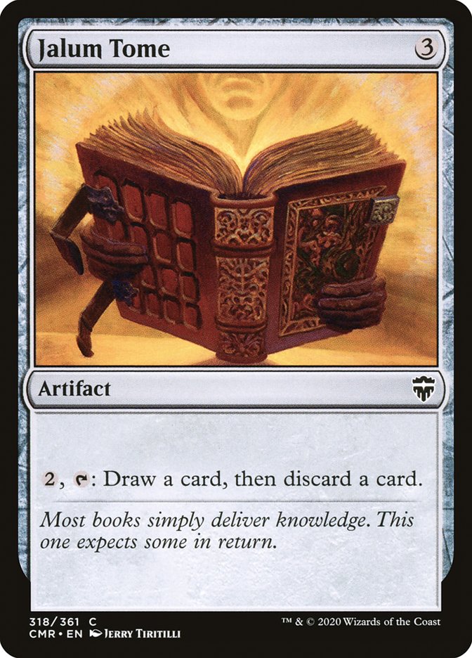 Jalum Tome [Commander Legends] MTG Single Magic: The Gathering | Red Claw Gaming
