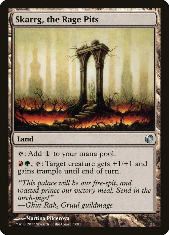 Skarrg, the Rage Pits [Duel Decks: Heroes vs. Monsters] MTG Single Magic: The Gathering    | Red Claw Gaming