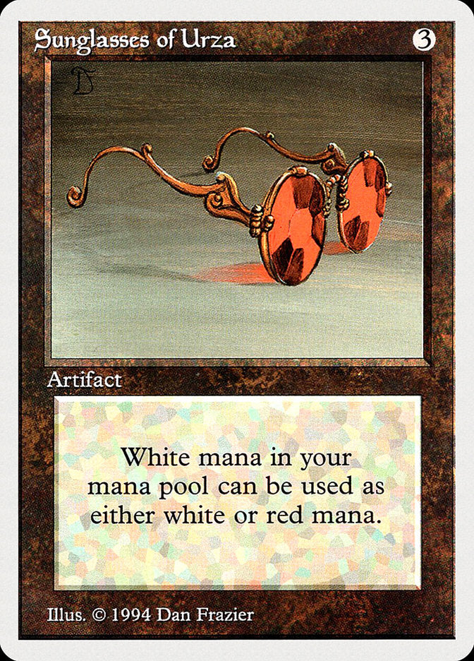 Sunglasses of Urza [Summer Magic / Edgar] MTG Single Magic: The Gathering | Red Claw Gaming