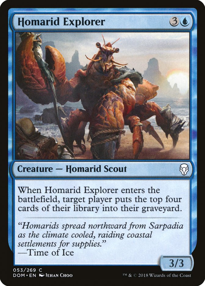 Homarid Explorer [Dominaria] MTG Single Magic: The Gathering | Red Claw Gaming