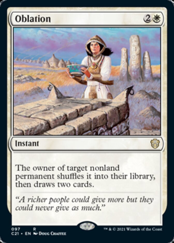 Oblation [Commander 2021] MTG Single Magic: The Gathering | Red Claw Gaming