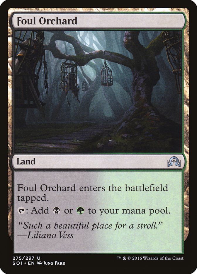 Foul Orchard [Shadows over Innistrad] MTG Single Magic: The Gathering | Red Claw Gaming