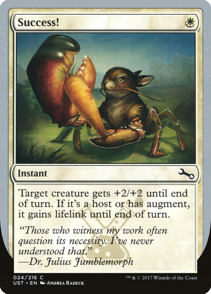 Success! [Unstable] MTG Single Magic: The Gathering | Red Claw Gaming