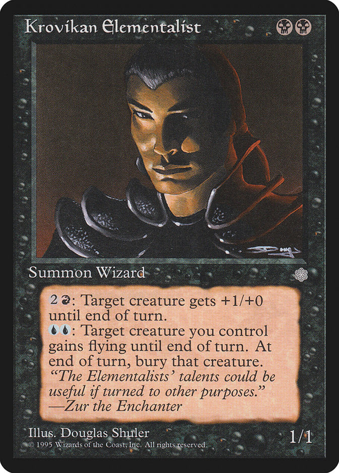 Krovikan Elementalist [Ice Age] MTG Single Magic: The Gathering | Red Claw Gaming