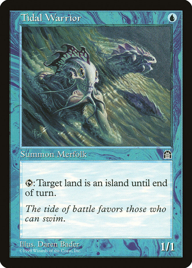Tidal Warrior [Stronghold] MTG Single Magic: The Gathering | Red Claw Gaming
