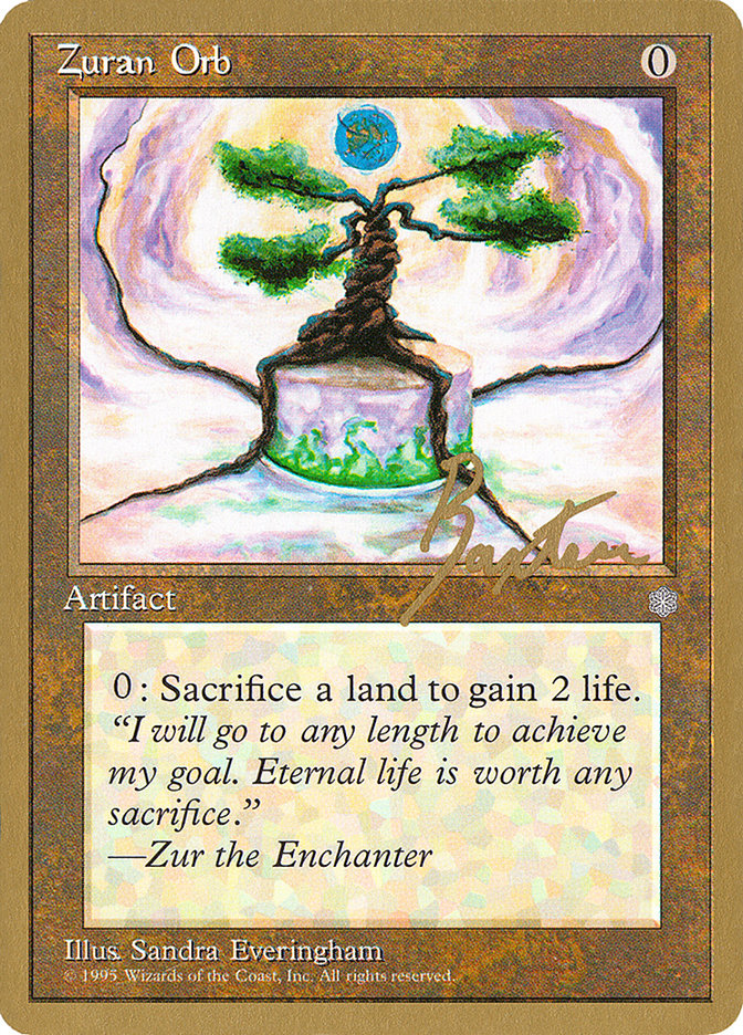Zuran Orb (George Baxter) [Pro Tour Collector Set] MTG Single Magic: The Gathering | Red Claw Gaming