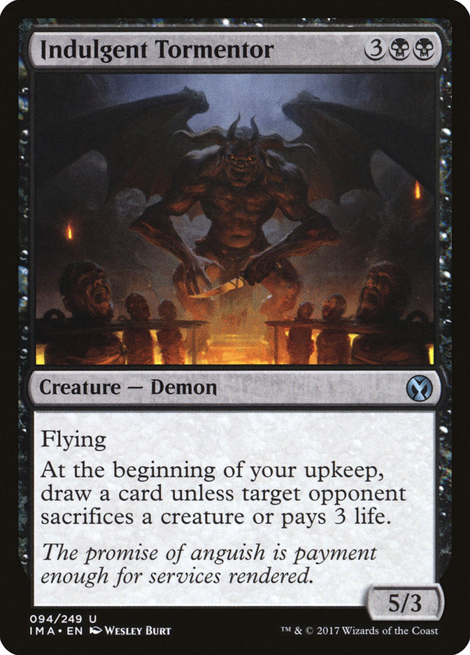 Indulgent Tormentor [Iconic Masters] MTG Single Magic: The Gathering | Red Claw Gaming