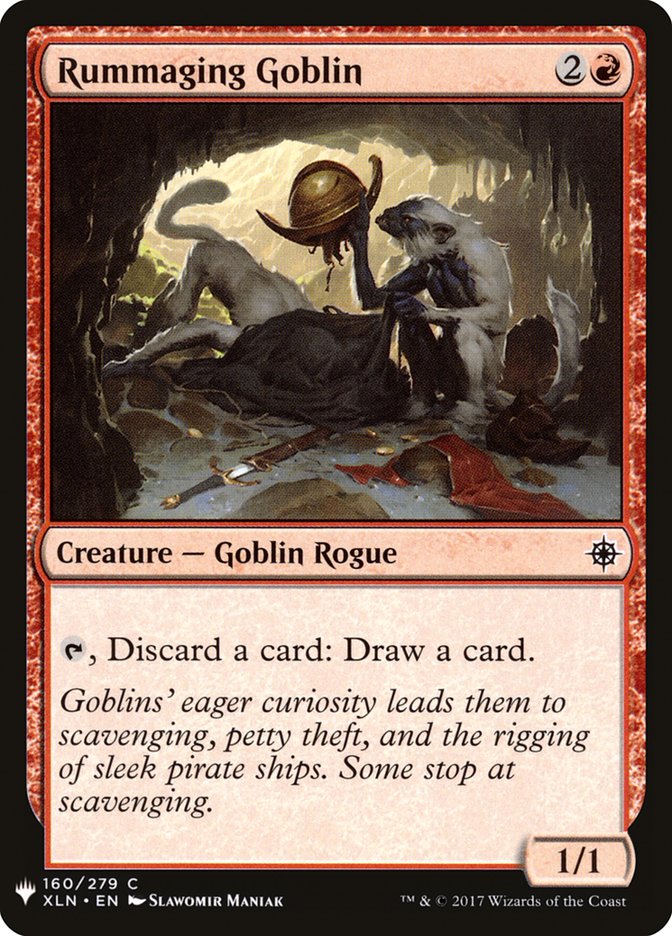 Rummaging Goblin [Mystery Booster] MTG Single Magic: The Gathering | Red Claw Gaming