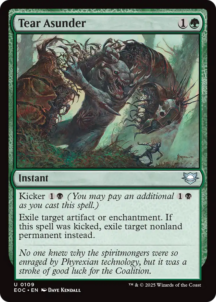 Tear Asunder [Edge of Eternities Commander] MTG Single Magic: The Gathering | Red Claw Gaming