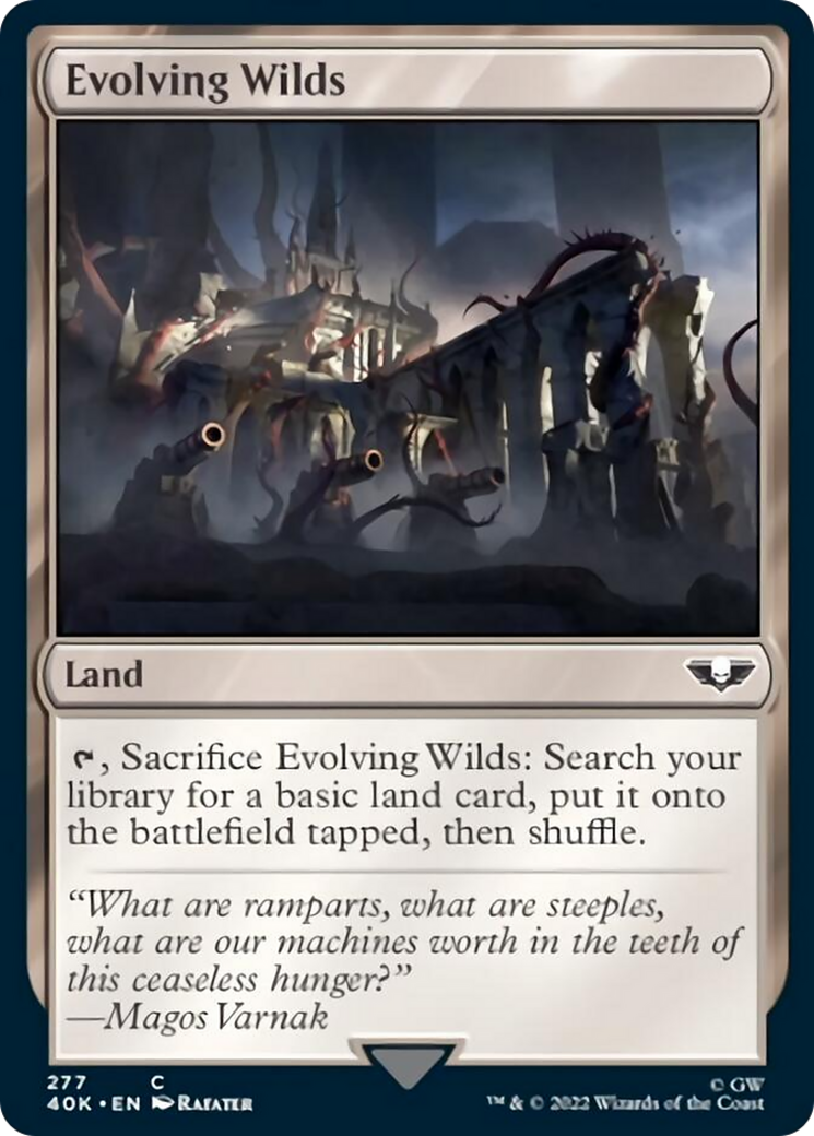 Evolving Wilds [Warhammer 40,000] MTG Single Magic: The Gathering | Red Claw Gaming