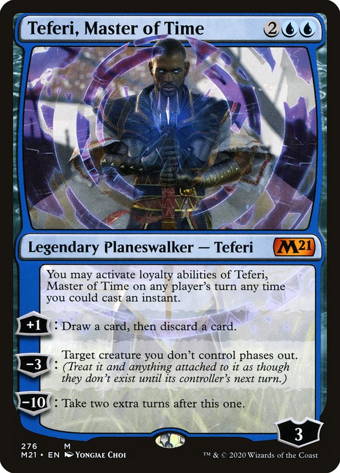 Teferi, Master of Time (276) [Core Set 2021] MTG Single Magic: The Gathering | Red Claw Gaming