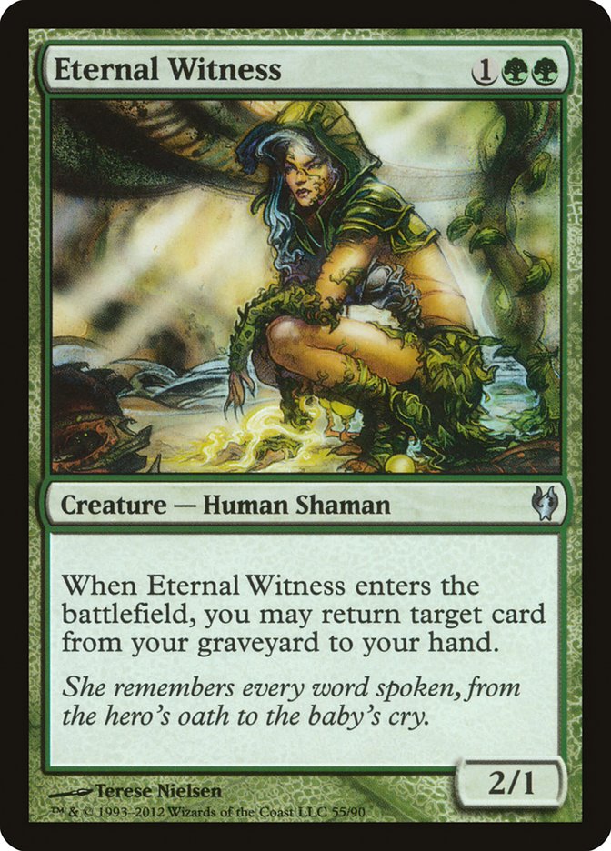 Eternal Witness [Duel Decks: Izzet vs. Golgari] MTG Single Magic: The Gathering | Red Claw Gaming