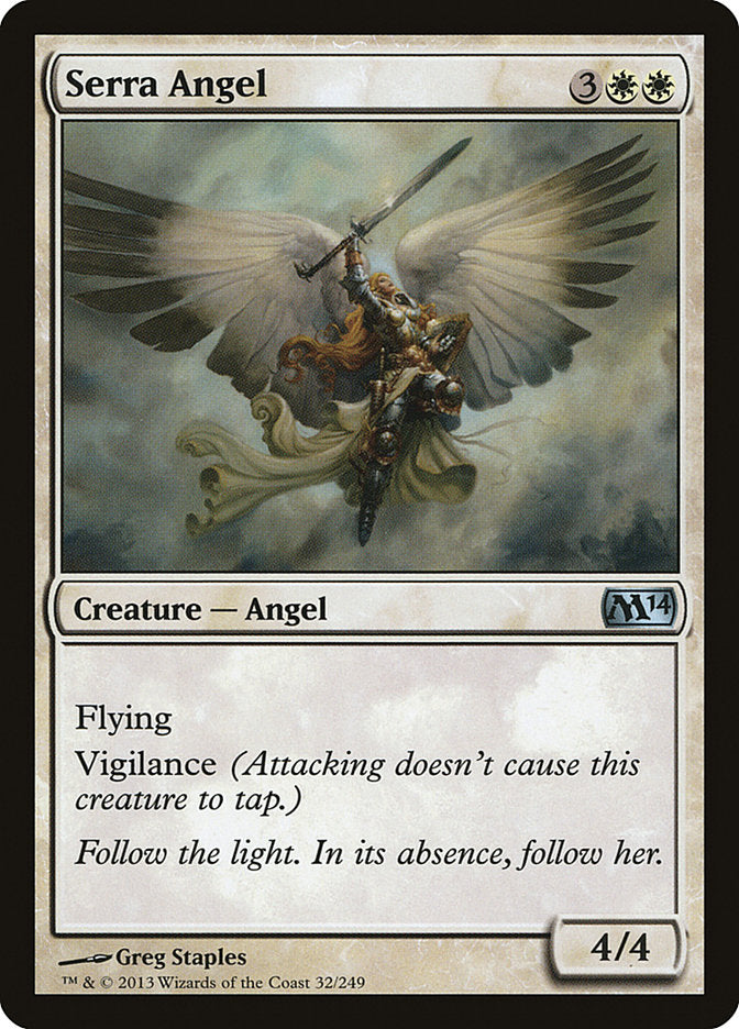 Serra Angel [Magic 2014] MTG Single Magic: The Gathering | Red Claw Gaming