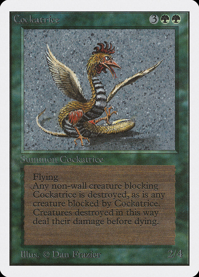 Cockatrice [Unlimited Edition] MTG Single Magic: The Gathering | Red Claw Gaming