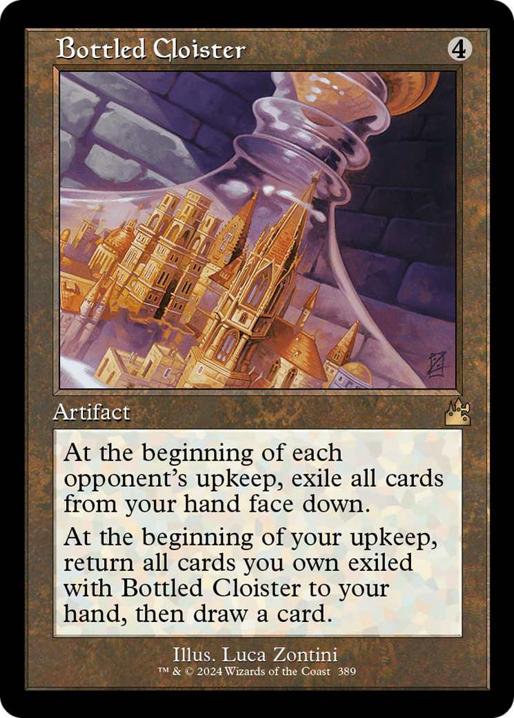 Bottled Cloister (Retro Frame) [Ravnica Remastered] MTG Single Magic: The Gathering | Red Claw Gaming