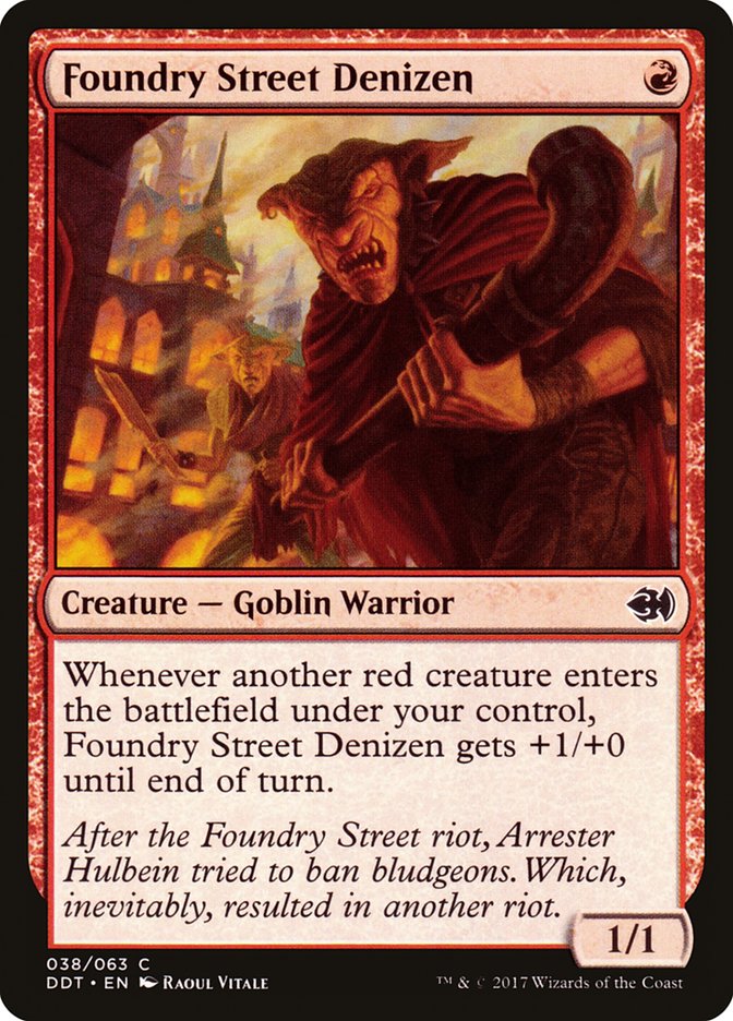 Foundry Street Denizen [Duel Decks: Merfolk vs. Goblins] MTG Single Magic: The Gathering | Red Claw Gaming