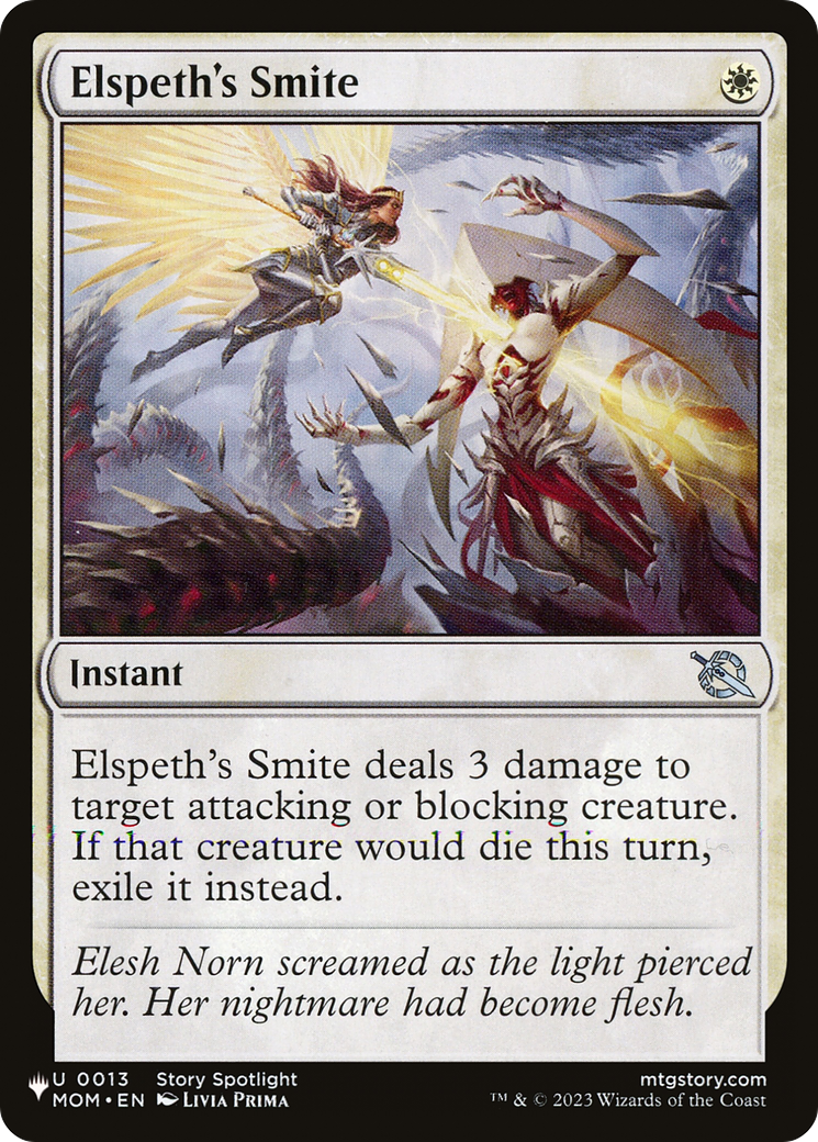 Elspeth's Smite [The List] MTG Single Magic: The Gathering | Red Claw Gaming