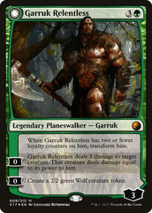 Garruk Relentless // Garruk, the Veil-Cursed [From the Vault: Transform] MTG Single Magic: The Gathering | Red Claw Gaming