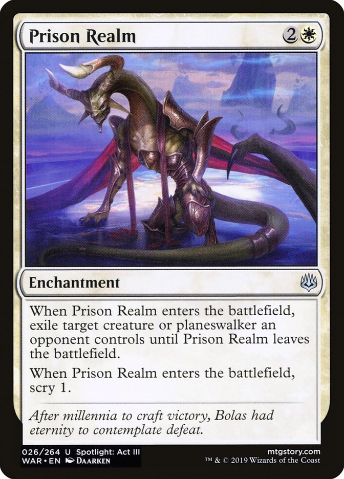 Prison Realm [War of the Spark] MTG Single Magic: The Gathering | Red Claw Gaming