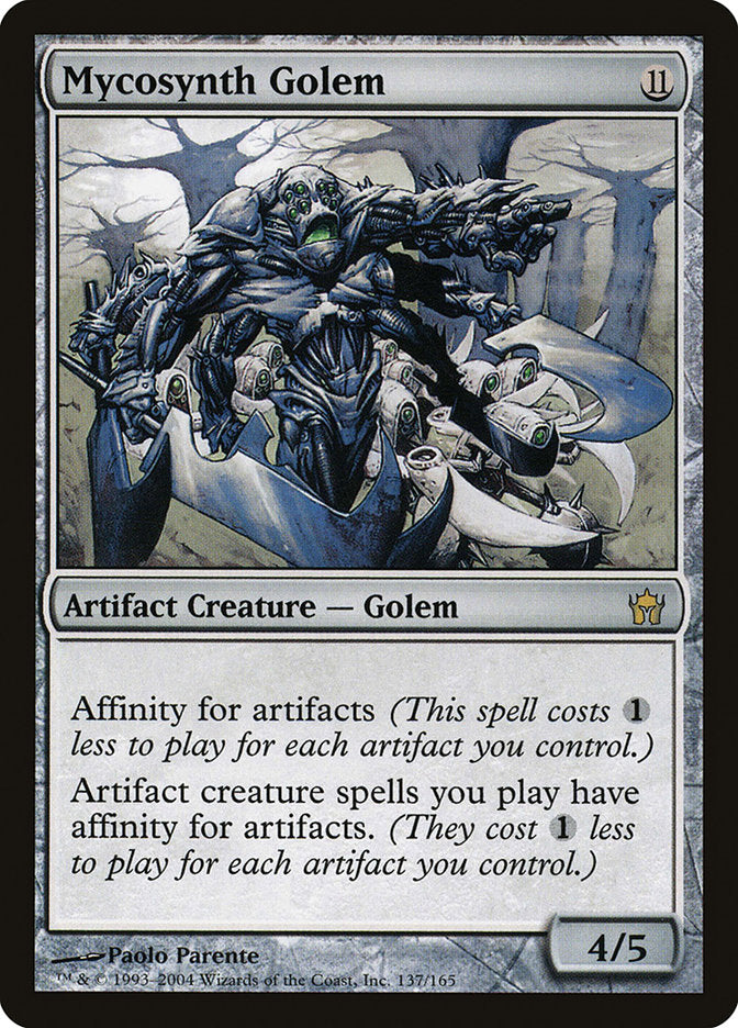 Mycosynth Golem [Fifth Dawn] MTG Single Magic: The Gathering | Red Claw Gaming
