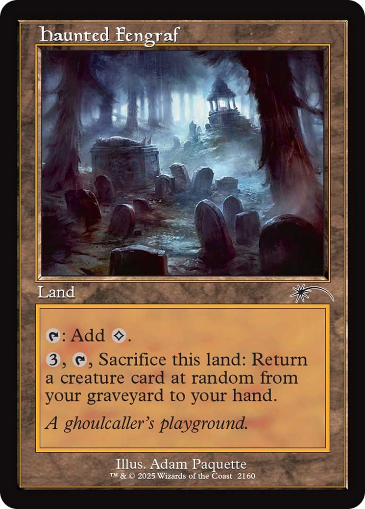 Haunted Fengraf (Retro Frame) [Secret Lair Drop Series] MTG Single Magic: The Gathering | Red Claw Gaming