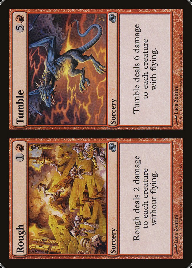 Rough // Tumble [Planar Chaos] MTG Single Magic: The Gathering | Red Claw Gaming