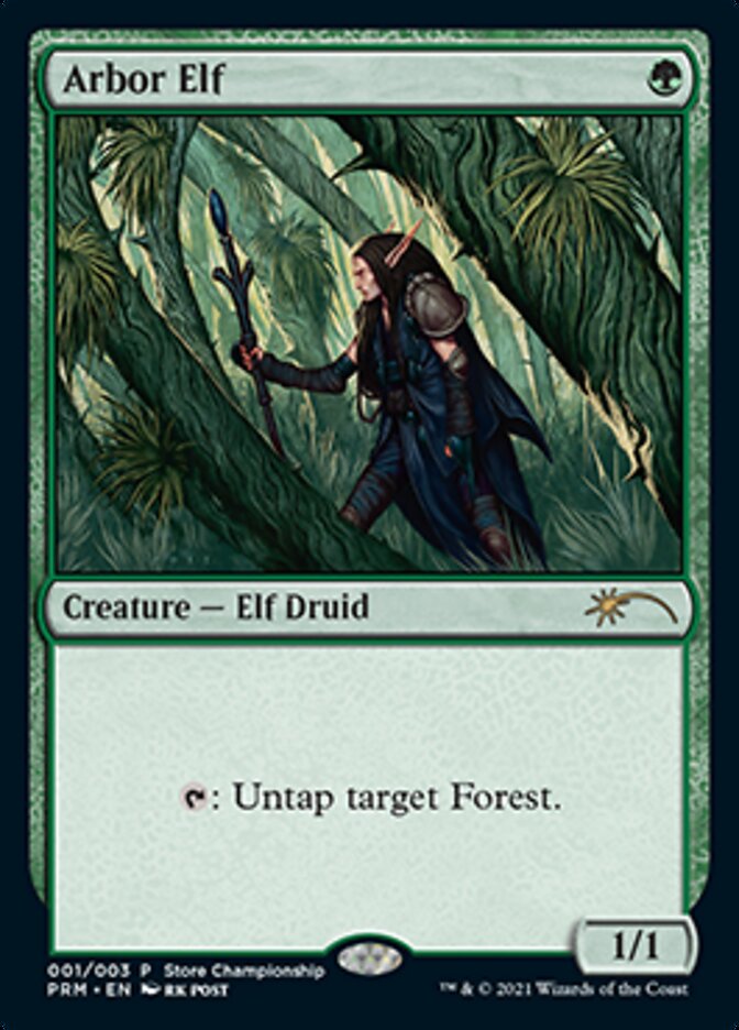 Arbor Elf [Wizards Play Network 2021] MTG Single Magic: The Gathering | Red Claw Gaming