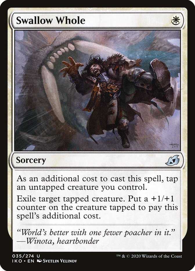 Swallow Whole [Ikoria: Lair of Behemoths] MTG Single Magic: The Gathering | Red Claw Gaming
