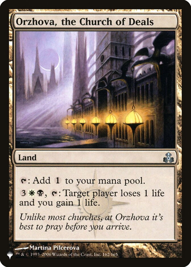 Orzhova, the Church of Deals [The List] MTG Single Magic: The Gathering | Red Claw Gaming