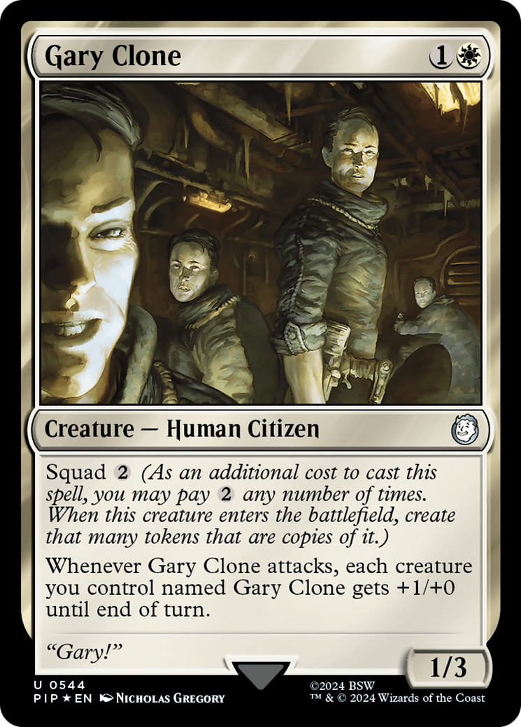 Gary Clone (Surge Foil) [Fallout] MTG Single Magic: The Gathering | Red Claw Gaming