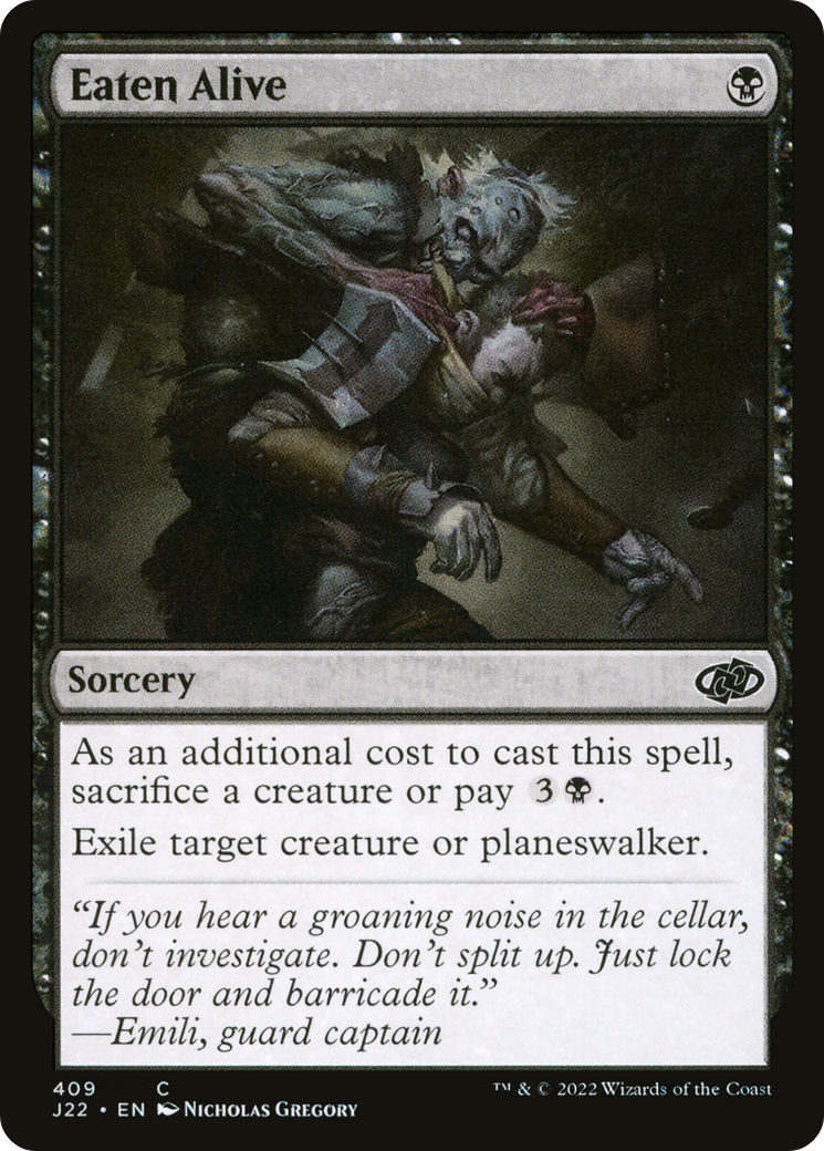 Eaten Alive [Jumpstart 2022] MTG Single Magic: The Gathering | Red Claw Gaming