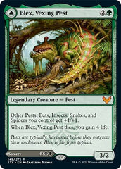 Blex, Vexing Pest // Search for Blex [Strixhaven: School of Mages Prerelease Promos] MTG Single Magic: The Gathering | Red Claw Gaming