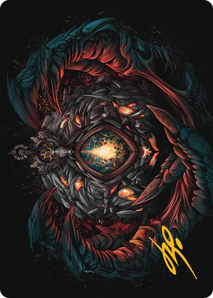 Mox Jasper Art Card (41/54) [Tarkir: Dragonstorm Art Series] MTG Single Magic: The Gathering | Red Claw Gaming