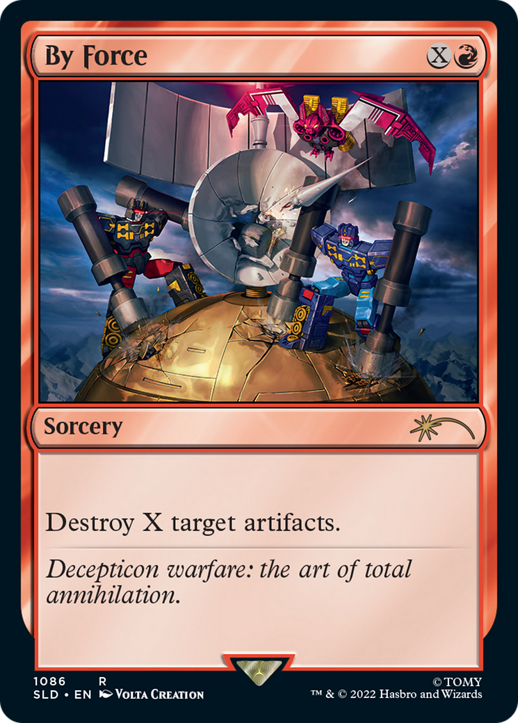 By Force [Secret Lair Drop Series] MTG Single Magic: The Gathering | Red Claw Gaming