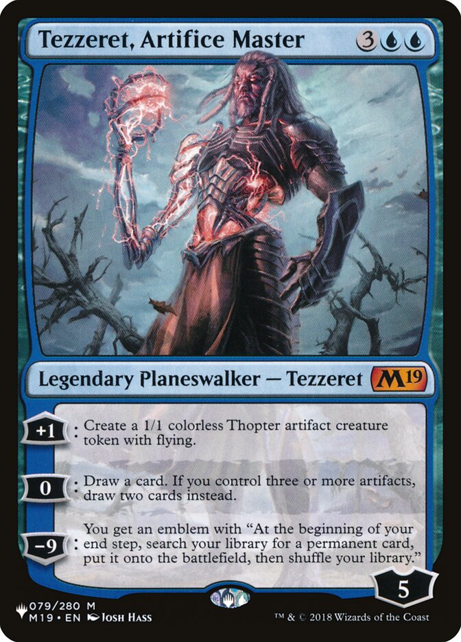 Tezzeret, Artifice Master [The List] MTG Single Magic: The Gathering | Red Claw Gaming