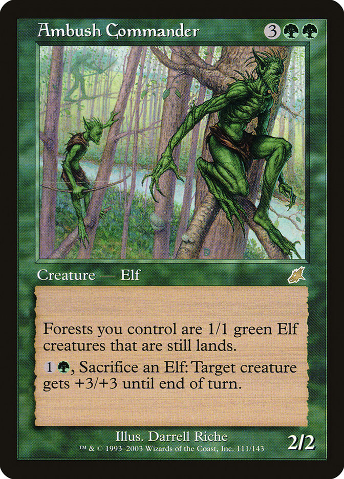 Ambush Commander [Scourge] MTG Single Magic: The Gathering | Red Claw Gaming