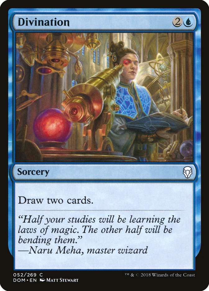 Divination [Dominaria] MTG Single Magic: The Gathering | Red Claw Gaming