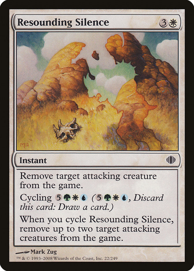 Resounding Silence [Shards of Alara] MTG Single Magic: The Gathering | Red Claw Gaming