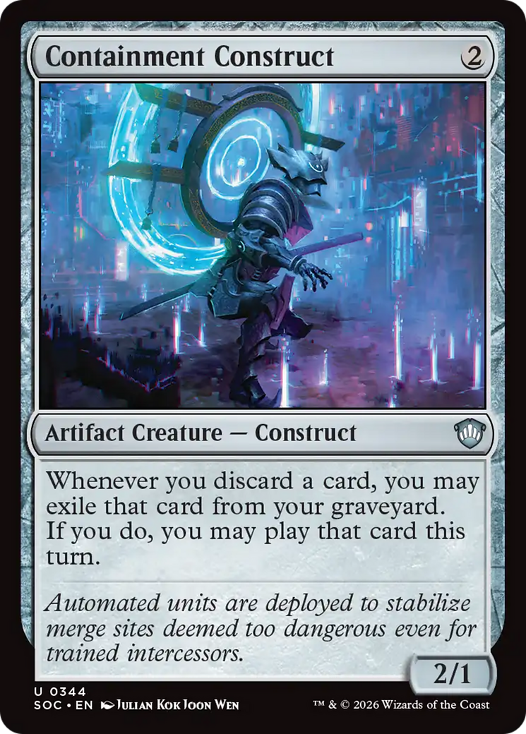Containment Construct [Secrets of Strixhaven Commander] MTG Single Magic: The Gathering | Red Claw Gaming