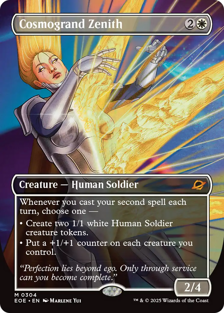 Cosmogrand Zenith (Borderless) [Edge of Eternities] MTG Single Magic: The Gathering | Red Claw Gaming